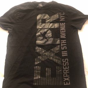 Black express soft touch tee!